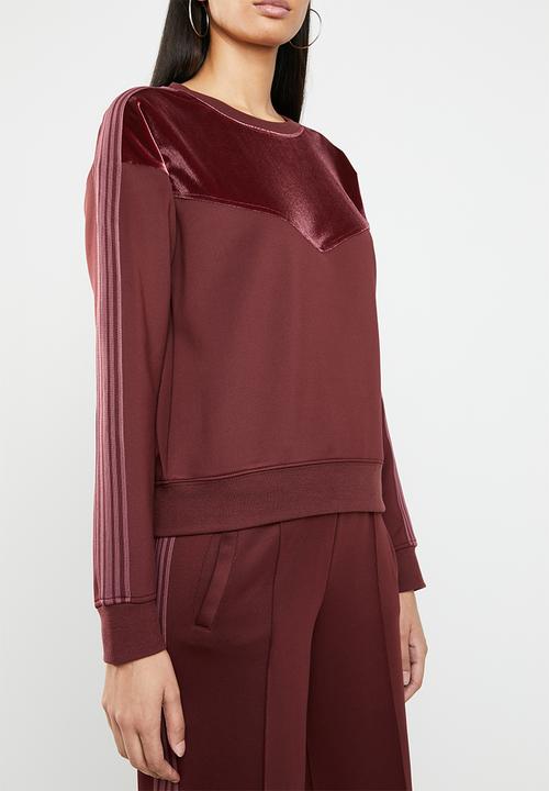 ONLY - Misty sweatshirt - burgundy