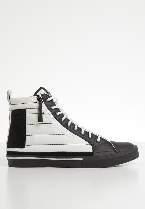 Diesel  - D-vellows mid patch - white/black