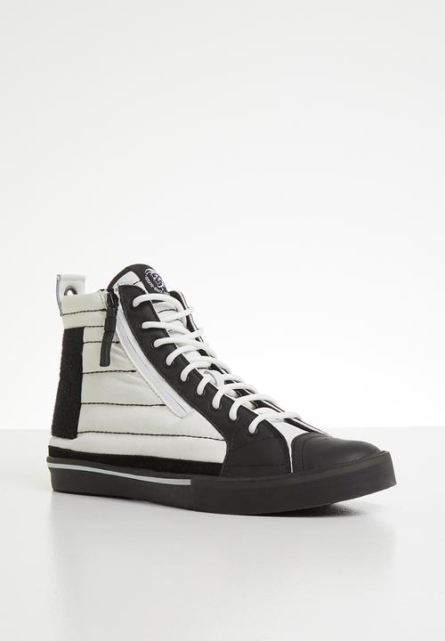 Diesel  - D-vellows mid patch - white/black