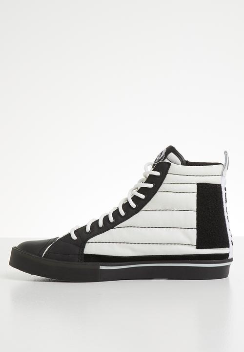 Diesel  - D-vellows mid patch - white/black