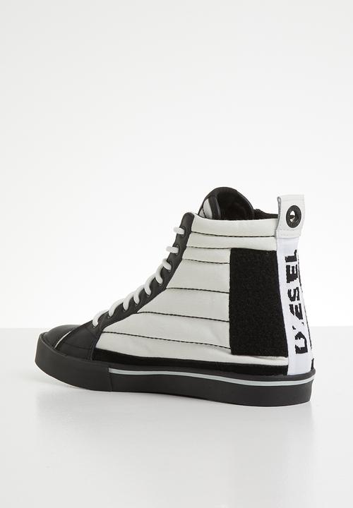 Diesel  - D-vellows mid patch - white/black