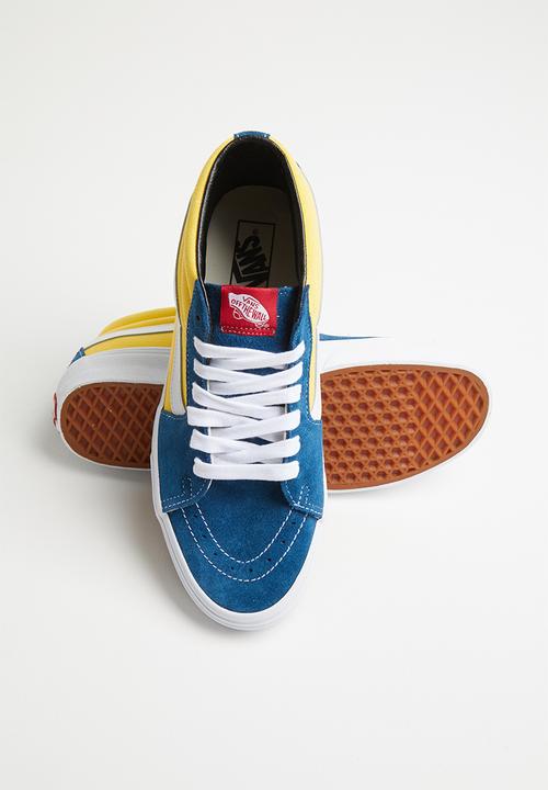 Vans - Vans Sk8-mid - blue & yellow
