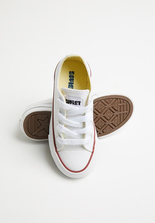 SOVIET - Viper kids  low cut sneaker - white