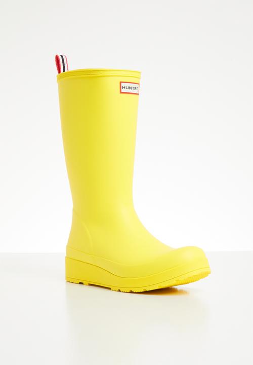 Hunter - Play boot tall - yellow