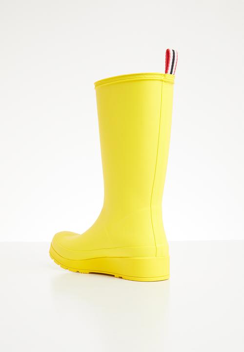 Hunter - Play boot tall - yellow