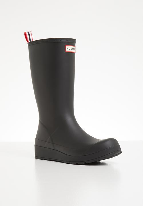 Hunter - Play boot tall - black