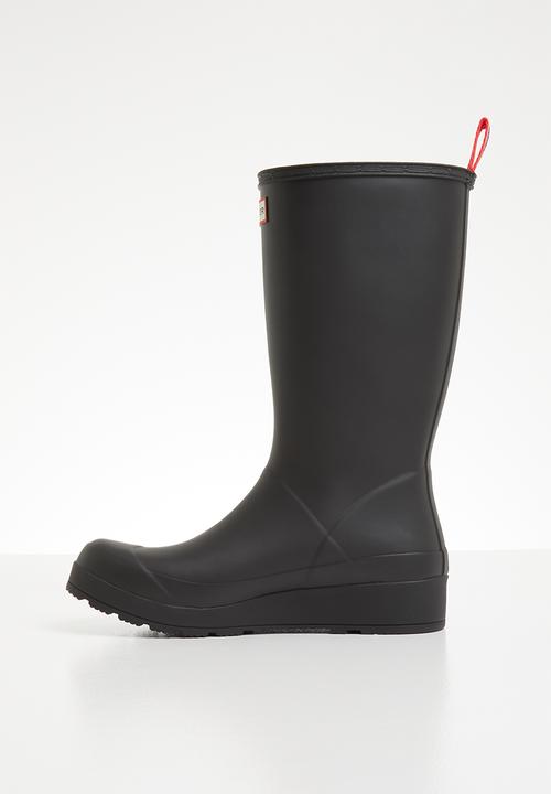 Hunter - Play boot tall - black