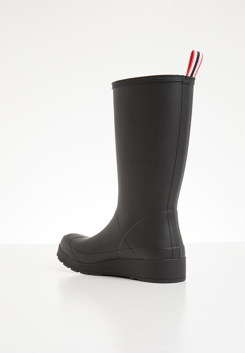 Hunter - Play boot tall - black