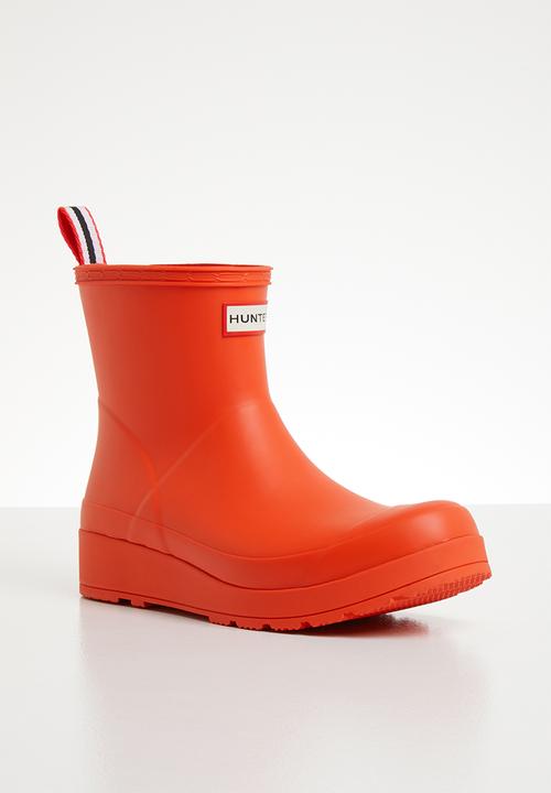 Hunter - Play boot short - orange