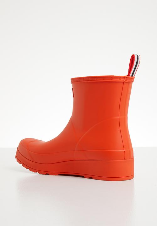 Hunter - Play boot short - orange