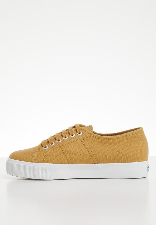 SUPERGA - 2730 Cotu canvas mid wedge - wbl beige taffy		