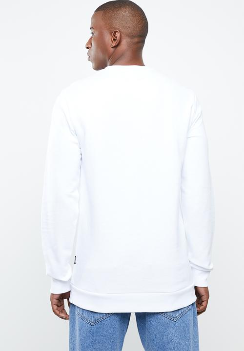 Only & Sons - Stam crew neck sweater - white