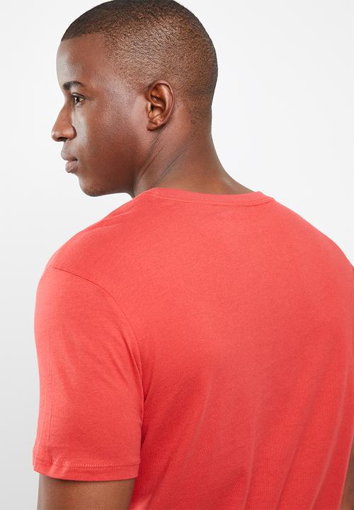 GUESS - Core triangle short sleeve tee - red