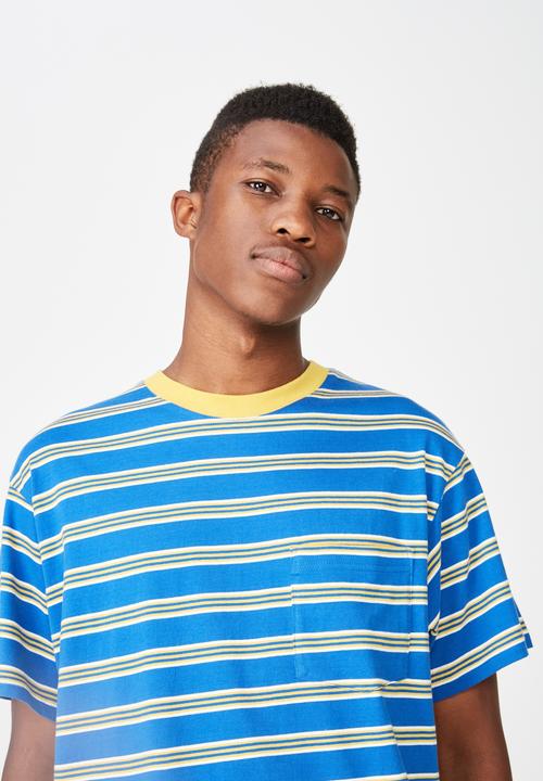 Cotton On - Dylan stripe short sleeve tee - multi 