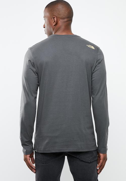 The North Face - Easy tee - charcoal
