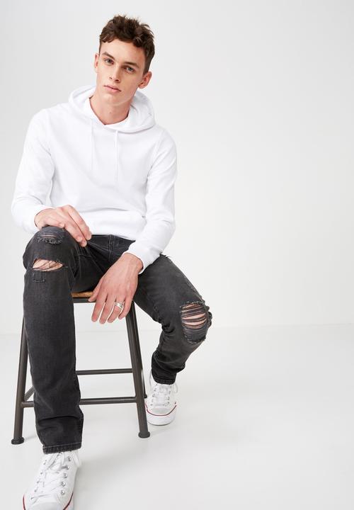 Cotton On - Fleece pullover - white