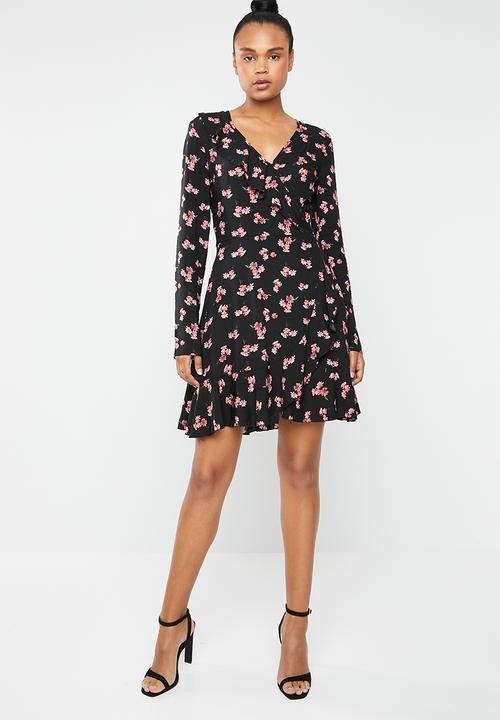 missguided wrap dress