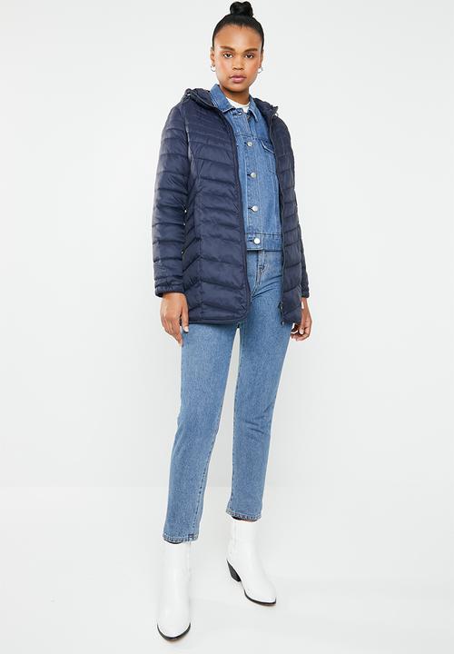 ONLY - Demi puffer coat - navy