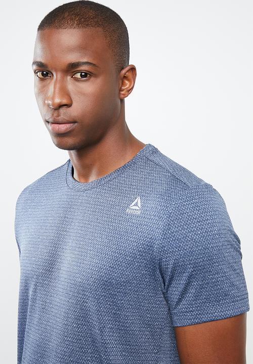 Reebok - Work melange tech tee - navy