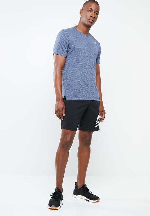 Reebok - Work melange tech tee - navy