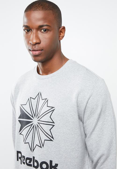 Reebok - Ac ft big starcrest crew - grey 