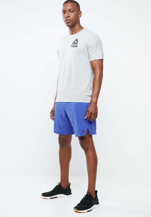 Reebok - Knit waistband shorts - blue