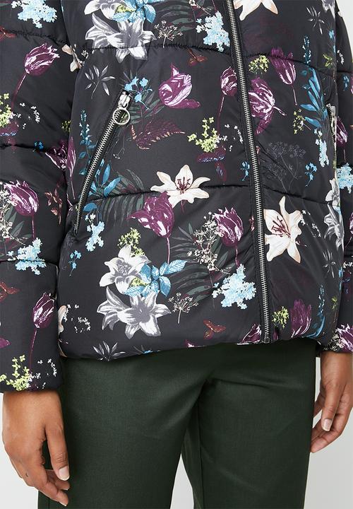 ONLY - Aya printed puffa jacket - multi