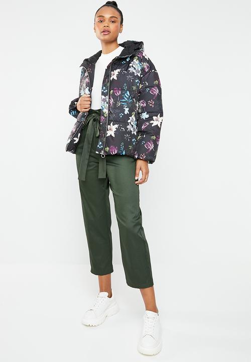 ONLY - Aya printed puffa jacket - multi