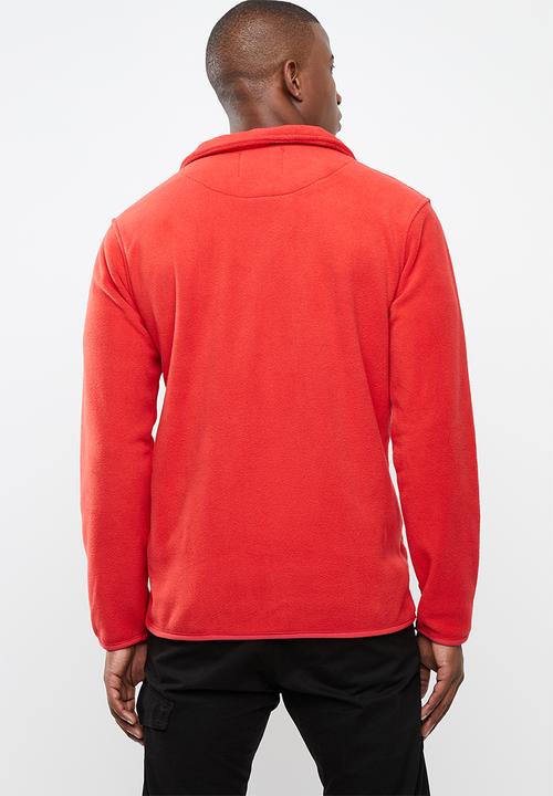 STYLE REPUBLIC - Fleece full zip jacket - red