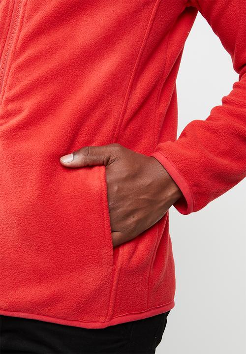 STYLE REPUBLIC - Fleece full zip jacket - red