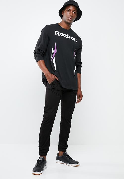Reebok - Classics Vector long sleeve tee - black