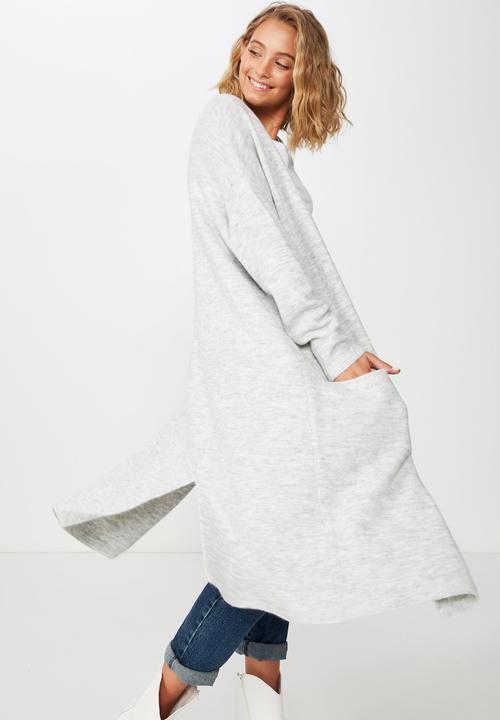 Cotton On - Split back cardi - grey 