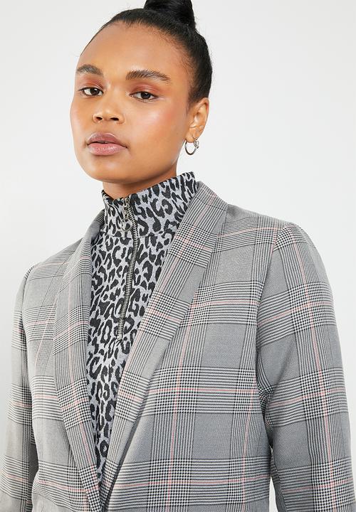 Jacqueline de Yong - Erika blazer - grey 
