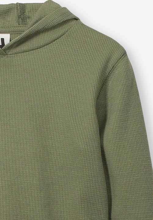 Cotton On - Hayden hooded top - khaki