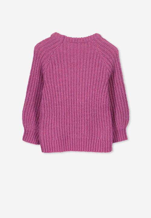 Cotton On - Sophia knit jumper - purple