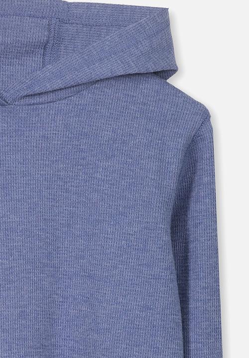 Cotton On - Hayden hooded top - blue