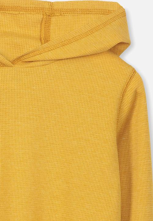 Cotton On - Hayden hooded top - yellow