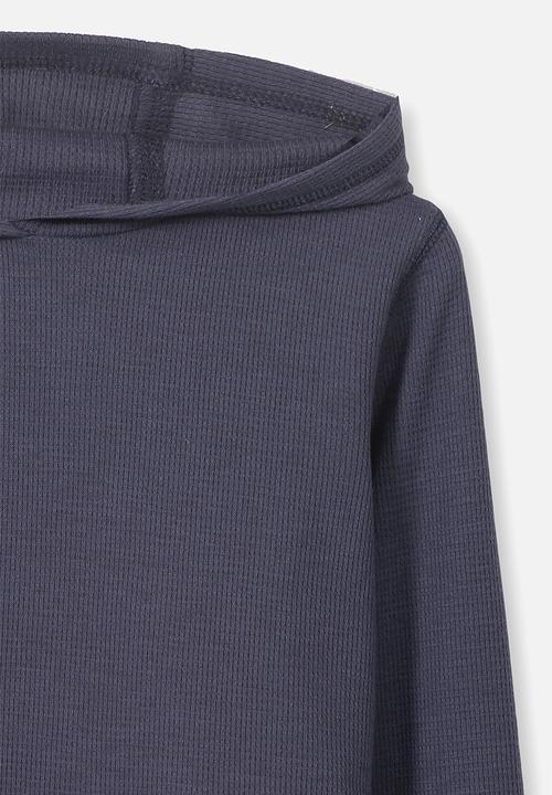 Cotton On - Hayden hooded top - navy