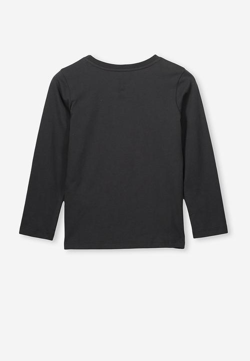 Cotton On - Anna tee - black 
