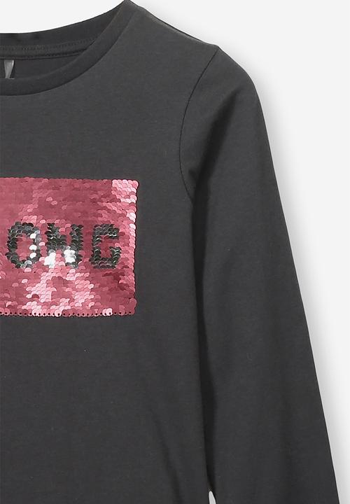 Cotton On - Anna tee - black 