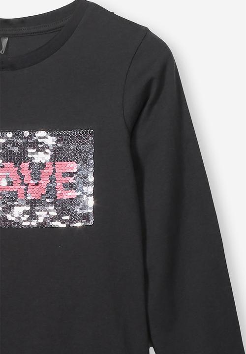 Cotton On - Anna tee - black 