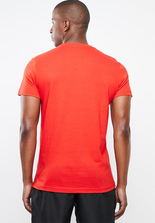 adidas Performance - E line brush short sleeve tee - red