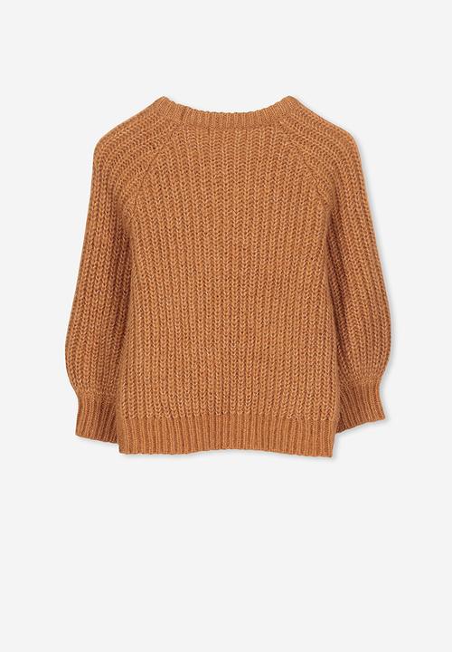 Cotton On - Sophia knit jumper - brown