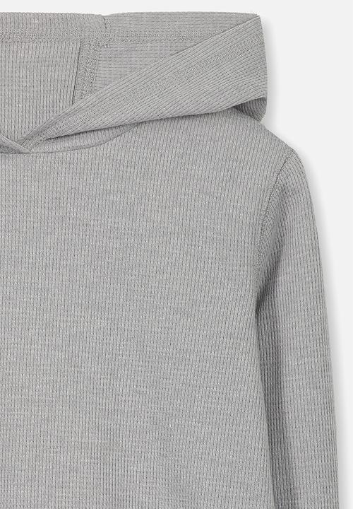 Cotton On - Hayden hooded top - grey