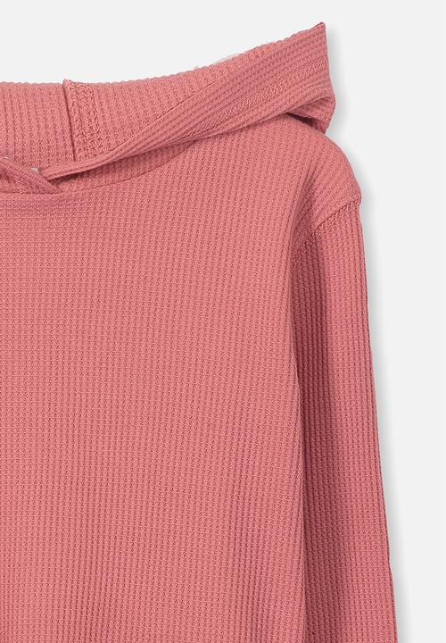 Cotton On - Hayden hooded top - pink