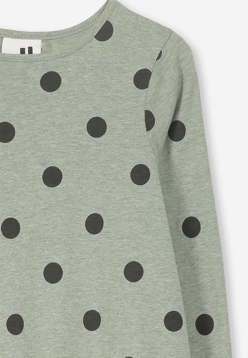 Cotton On - Joss long sleeve dress - light green
