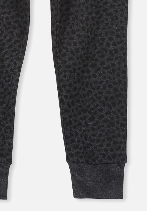 Cotton On - Kallie trackpant - black