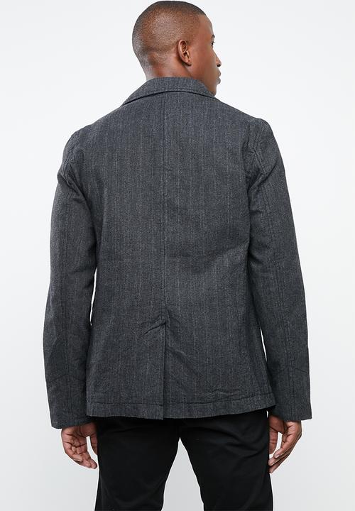 STYLE REPUBLIC - Zip-up blazer - grey