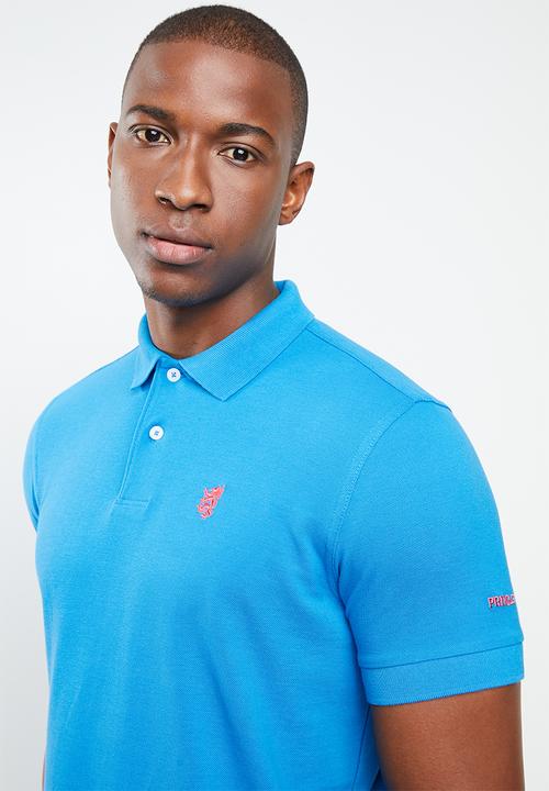 Pringle of Scotland - St Augustine polo - blue