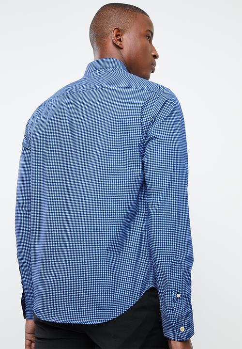 Pringle of Scotland - Norwell styled fit shirt - navy